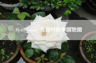德清九宫对应中国地图