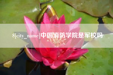 德清中国消防学院是军校吗