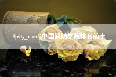 德清中国消防学院排名前十
