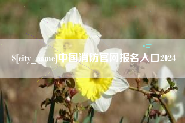 德清中国消防官网报名入口2024