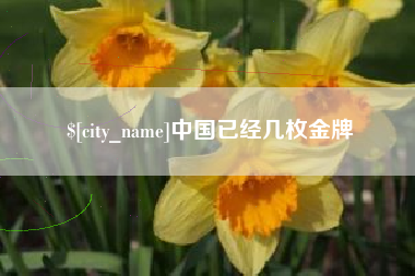 德清中国已经几枚金牌