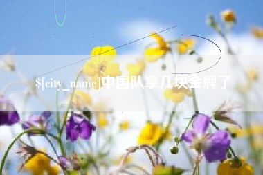 德清中国队拿几块金牌了