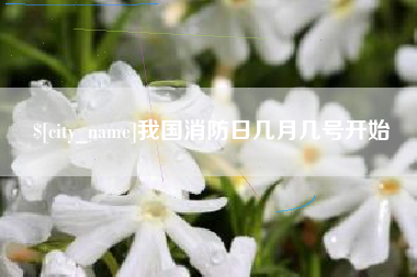 德清我国消防日几月几号开始
