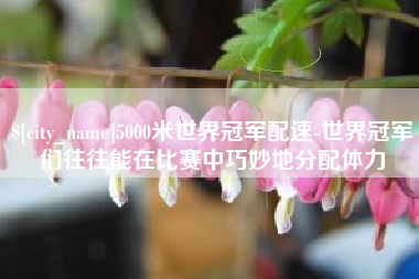 德清5000米世界冠军配速-世界冠军们往往能在比赛中巧妙地分配体力