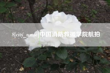 德清中国消防救援学院航拍