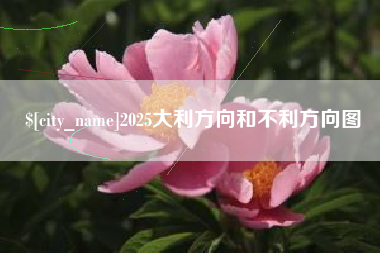 德清2025大利方向和不利方向图