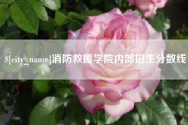 德清消防救援学院内部招生分数线