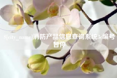 德清消防产品信息查询系统3c编号暂停