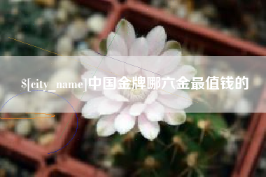 德清中国金牌哪六金最值钱的