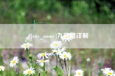 德清九宫格详解