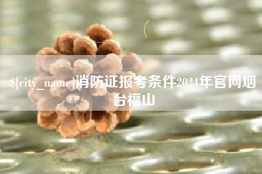 德清消防证报考条件2024年官网烟台福山