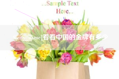 德清看看中国的金牌有多少